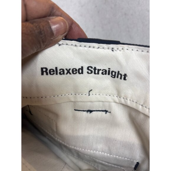 Dickies Mens Cargo Work Pants 32x32 Relaxed Fit Navy Blue Polyester/Cotton - Picture 11 of 12